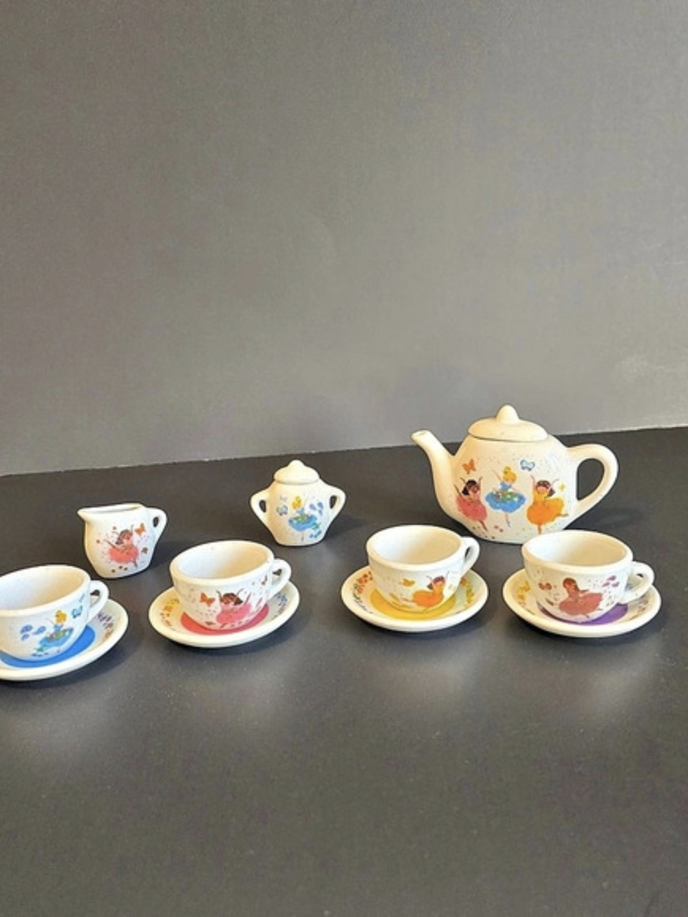 Crocodile Creek Ballerina Porcelain Tea Set 13 Pc